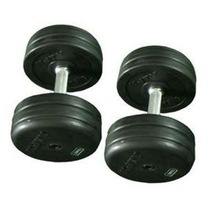 Fixed Black Rubber Dumbbell Rubber Dumbbell hex/ fitness equipment